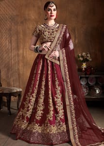 Embroidered Bridal Lehenga Choli