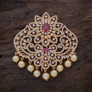Ruby stoned Hair Brooch