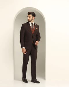 Wine Textured Formal Suit - Reddit