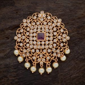 Zircon Hair Brooch