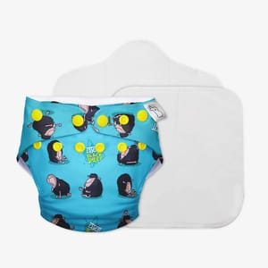 Baa Baa Black Sheep Cloth Diaper