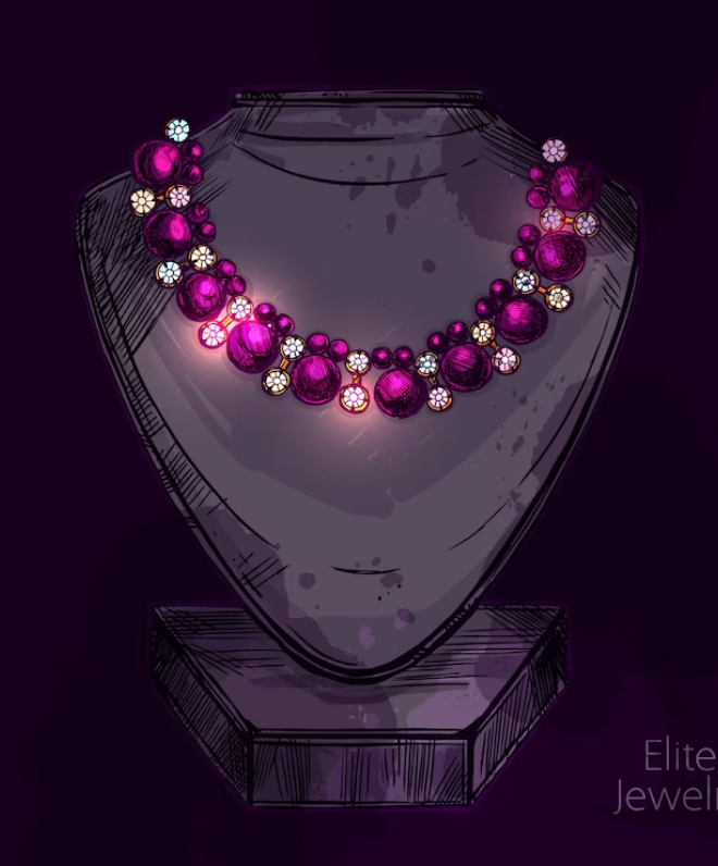 Crystal Antique Necklace